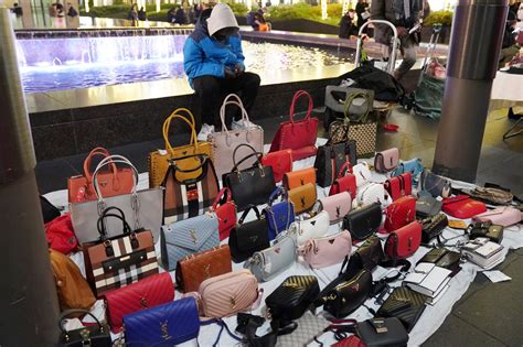 fake designer bags new york|selling handbags in nyc.